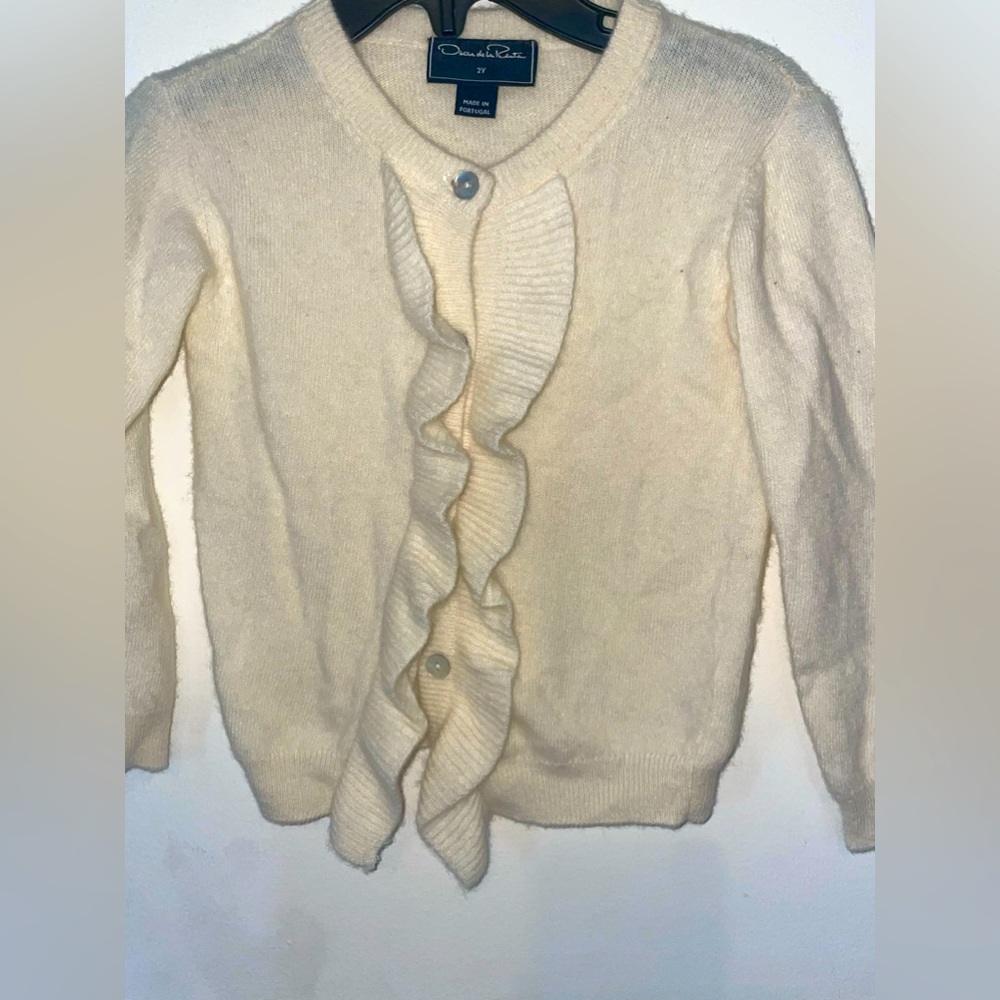 Cream toddler sweater